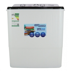 Super General Twine Tube Washing Machine With Dryer 9 Kg Top Load Multi Program White