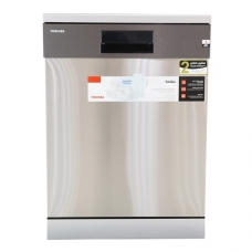Toshiba Free Standing Dish Washer 14 Place 8 Program Silver
