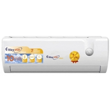 Skystar Gold Split Air Conditioner 19 Hot-Cold 1.5 Ton Cooling 18000 BTU Rotary White