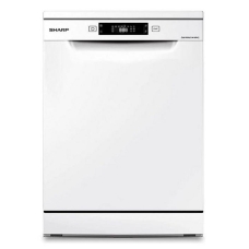 Sharp Free Standing Dish Washer 14 Places 8 Program White