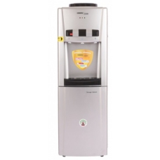 General Golden Standing Water Dispenser Hot-Cold 2 Tap Top Load Capacity White