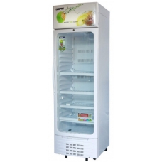 Geepas Commercial Refrigerator Without Freezer Singel Door No Frost 12 Cu.Ft 340 Liter White