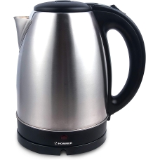 Hommer Electric Kettle 1.7 Liter 2200 Watt 360 With Degree Swivel Base Steel