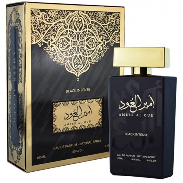 عطر الماس امير العود بلاك انتينس او دي بارفيوم 100 مل للرجال