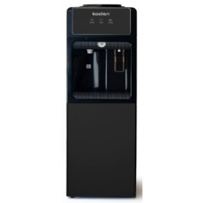 Koolen Vertical Water Cooler Hot And Cold 2 Spouts Bottle From The Top Black