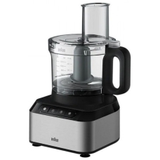 Braun Pure Ease Food Processor 800 Watt, Multi-Speed, Multi-Function, Black