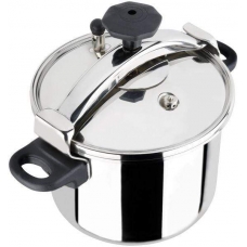 Sitram Classic Pressure Cooker 12 Liter With Strong Heat Insulating Handles Steel Portugal