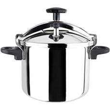 Sitram Classic Pressure Cooker 10 Liter With Strong Heat Insulating Handles Steel Portugal