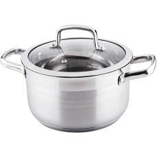 Lamart Cooking Pot 22 Cm With Lid Steel