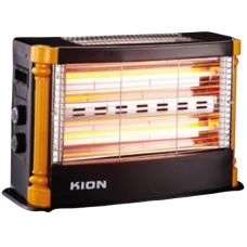 Kion Electric Heater 2000 Watt 4 Candles Rectangle 3 Levels Black 