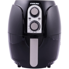 Nikai Air Fryer Without Oil 1300 Watt 3 Liter For Healthy Food Black