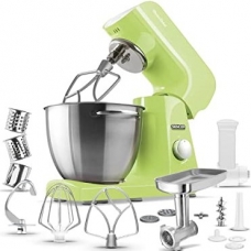 Sencor Food Processor With Meat Mincer 4.5 Liter 1000 Watt 8 Speed Green