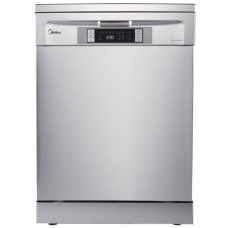 Midea Free Standing Dish Washer 14 Places 8 Program Silver