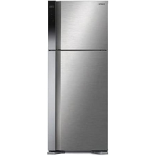 Hitachi Top Mount Refrigerator 2 Doors No Frost 12 Cu.Ft 340 Liter Silver Thailand