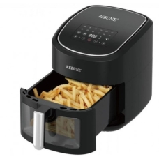 Rebune Air Fryer Without Oil 7.5 Liter 1800 Watt Multifunction Healthy Food Black