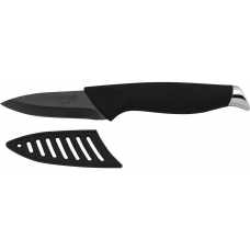 Lamart Ceramic Knifes 7.5 Cm With Lid Black