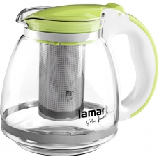 Lamart Water Heating Jug 1.1 Liter Transparent Green