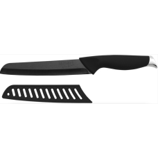 Lamart Ceramic Knifes With Lid Black