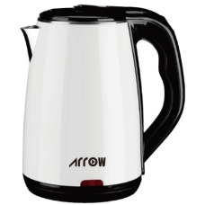 Arrow Electric Kettle 1.8 Liter 1500 Watt Wireless White