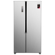 Arow Side By Side Refrigerator No Frost 18.4 Cu.Ft 521 Liter Steel