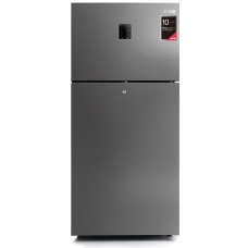 Arow Top Mount Refrigerator 2 Doors No Frost 20.5 Cu.Ft 579 Liter Steel