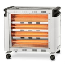 Arrow Electric Heater 2400 Watt 3 Levels 6 Candles White