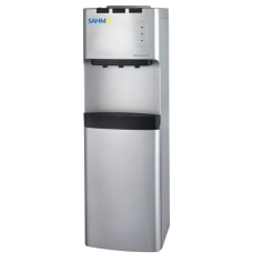 Sahm Standing Water Dispenser Hot-Cold-Normal 3 Tap Top Load Capacity Cold 2 Liter Hot 3 Liter Grey