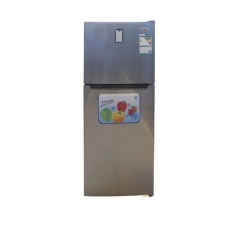 Baisc Top Mount Refrigerator 2 Doors No Frost 12.2 Cu.Ft 348 Liter Silver