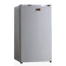 Unix Mini Bar Refrigerator Internal Freezer Singel Door De Frost 3 Cu.Ft 86 Liter Silver