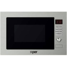 Xper Bult In Microwave oven With Grill 30 Liter 900 Watt Digital Control 5 Levels Steel