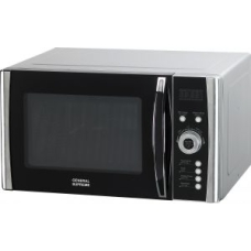 General Superme Free Stand Microwave oven 23 Liter 900 Watt Digital Control 11 Levels Silver