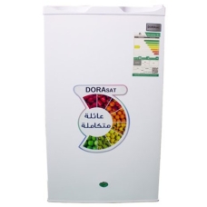 Dora Sat Mini Bar Refrigerator Internal Freezer Singel Door De Frost 3 Cu.Ft 86 Liter White