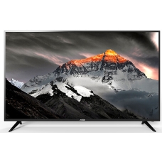 Arrqw Flat Smart TV Led 58 Inch 4 K UHD Android Black