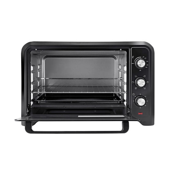 فرن كهربائي جيباس بسعه 42 لتر بقوه 2000 واط Geepas Electric Oven With Rotisserie 42L