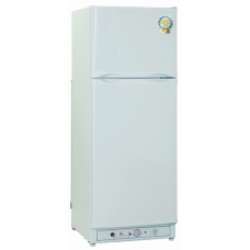 Hamburg Top Mount Refrigerator 2 Doors No Frost 9.4 Cu.Ft 265 Liter White