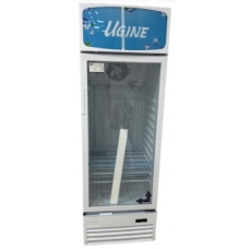 Ugine Commercial Refrigerator Without Freezer Singel Door No Frost 11.05 Cu.Ft 328 Liter Glass