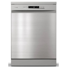 Hisense dishwasher freestanding 15 places 8 programs steel