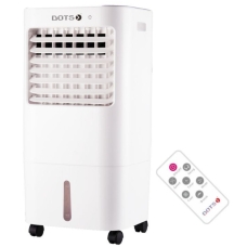 Dots Cold Desert Air Conditioner Water Cooled 15 Liter 65 Watt 3 Speeds White