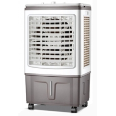 Dots Cold Desert Air Conditioner Water Cooled 30 Liter 100 Watt 3 Speeds White Gray