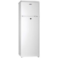 Arow Top Mount Refrigerator 2 Doors De Frost 8.87 Cu.Ft 251 Liter White