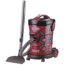 Kion Dray Drum Vacuum Cleaner 25 Liter 2000 Watt To Extract Dust,Dirt Red Turkish