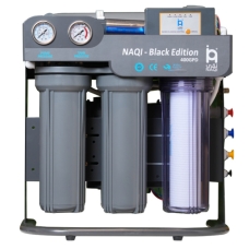 Naqi Filter Black Edition To Purify Water From Impurities And Salts 400 Gallons Grey