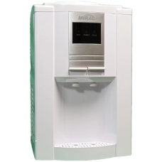 Miral Table Water Dispenser Cold- Hot 2 Tap Top Load White 