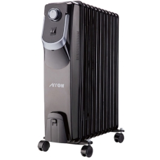 Arrow Rectangle Electric Heater 2500 Watt 15 Candles 3 Levels Of Temperature Control Protection From Falling Black 