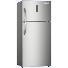 Arrow Top Mount Refrigerator 2 Doors De Frost 22.4 Cu.Ft 635 Liter Silver