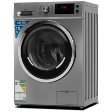 General Superme Automatic Washing Machine With Dryer 10 Kg Front Load 15 Program Steel