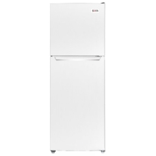 Sreen Top Mount Refrigerator 2 Doors De Frost 7.4 Cu.Ft 211 Liter White