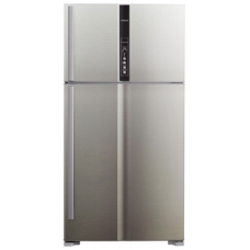 Hitachi Top Mount Refrigerator 2 Doors No Frost 21.2 Cu.Ft 600 Liter Steel