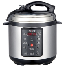 Rebune Electric Pressure Cooker 6 Liter Steel