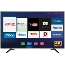 Nadco Flat Smart TV 4 K 50 Inch Led Black 